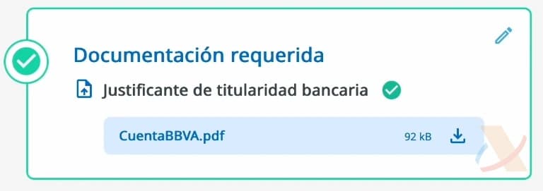 Ibermutua Documentación requerida